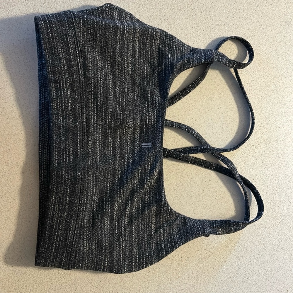 NOBULL PLUSH HEATHER SPORTS BRA
